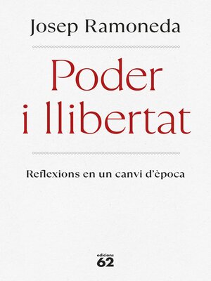 cover image of Poder i llibertat